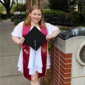 White Graduation Dress